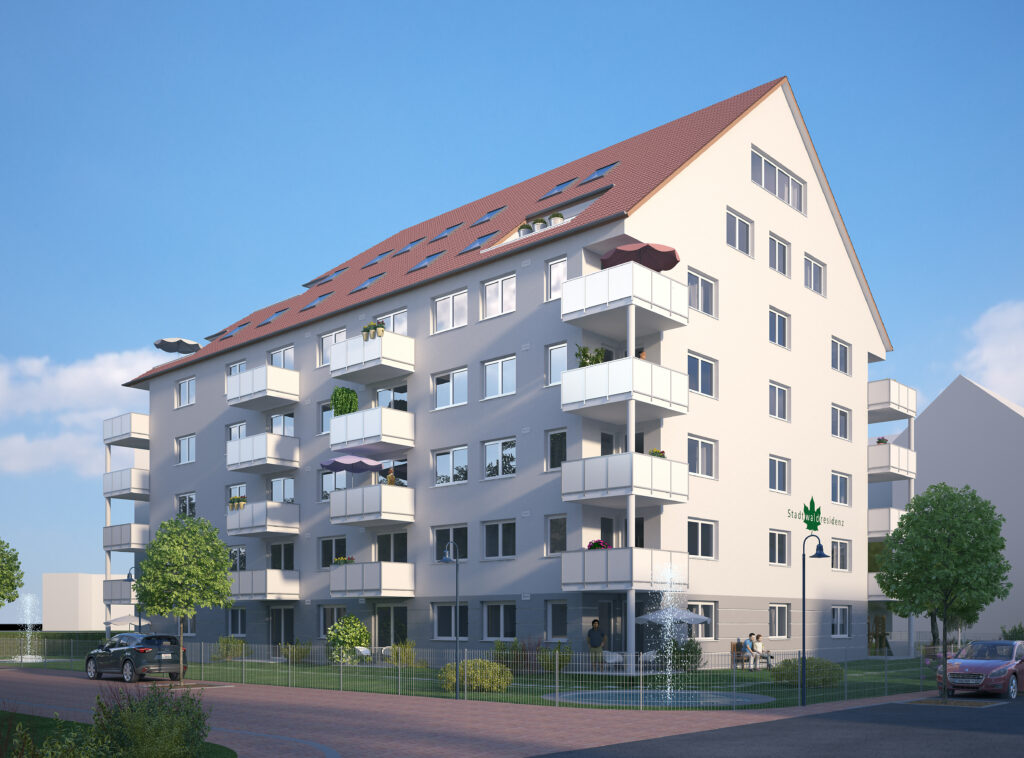 Stadtwaldresidenz Hockenheim außen
