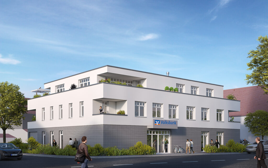 Neubau Wohn- und Gewerbeobjekt Oftersheim