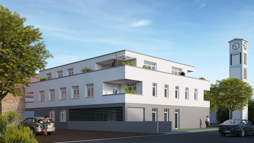 Neubau Wohn- und Gewerbeobjekt Oftersheim