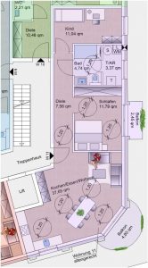 Grundriss Wohnung Nr.11