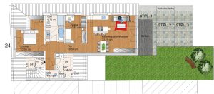 Dachgeschossplan 3FH